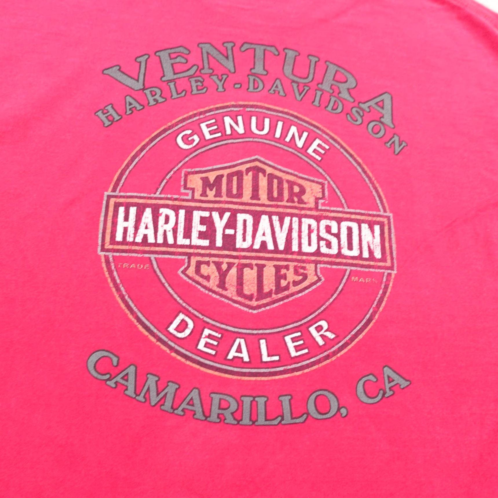 Harley Davidson Harley Davidson Shirt Mens 2XL Red Legendary Biker Tee Camarillo CA Motorcycles Size US XXL / EU 58 / 5 - 7 Thumbnail