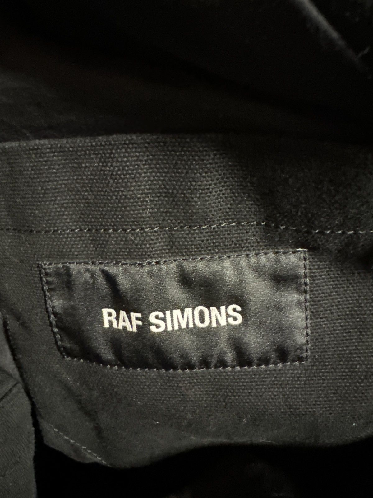 Raf Simons × Raf by Raf Simons Raf Simons Black Replicants Parka Size US M / EU 48-50 / 2 - 22 Thumbnail
