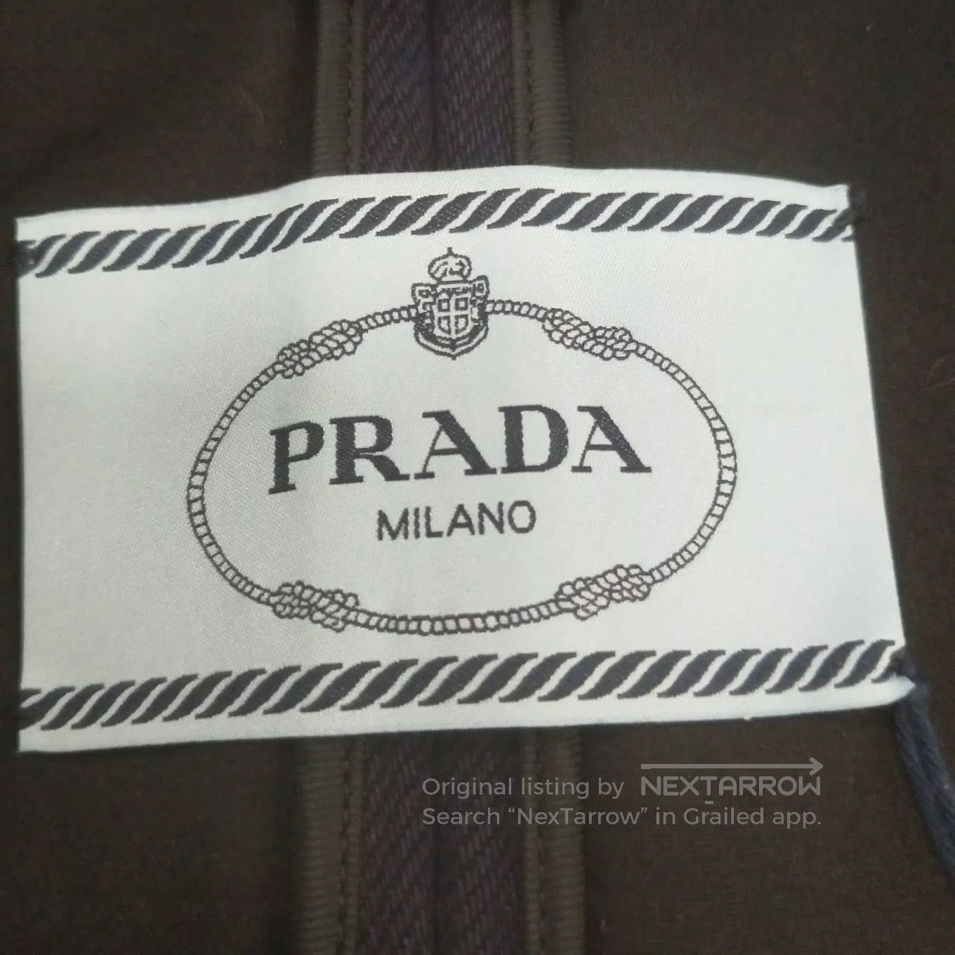 Prada Prada Navy Button-Up Coat with Fur Collar . Size US L / EU 52-54 / 3 - 5 Thumbnail