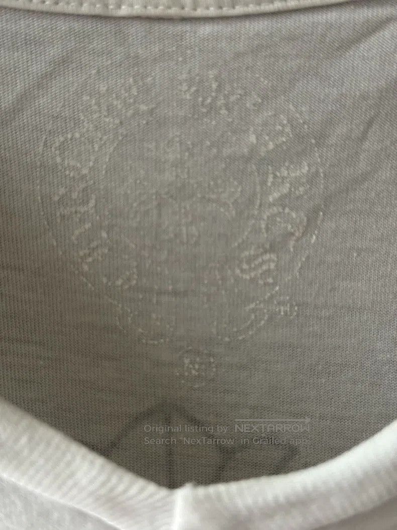 Chrome Hearts CHROME HEARTS Size M White V-neck scroll phantom cross shor Size US M / EU 48-50 / 2 - 4 Thumbnail