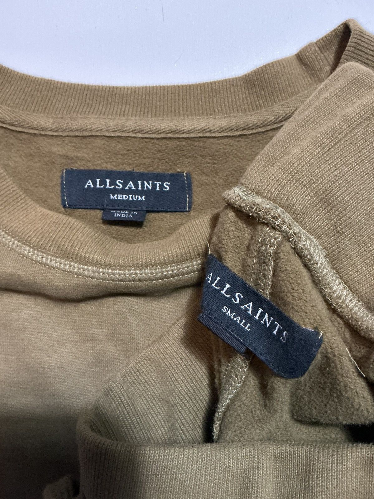 Allsaints $318 Allsaints Ram Skull Olive Green Aven 2PC Set Sweatsuit Size US M / EU 48-50 / 2 - 6 Thumbnail