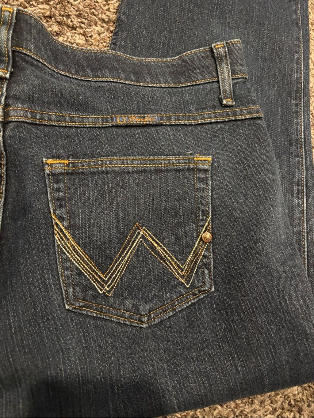 Wrangler Women’s Wrangler QBaby Bootcut Jeans Size 36" / US 14 / IT 50 - 2 Thumbnail