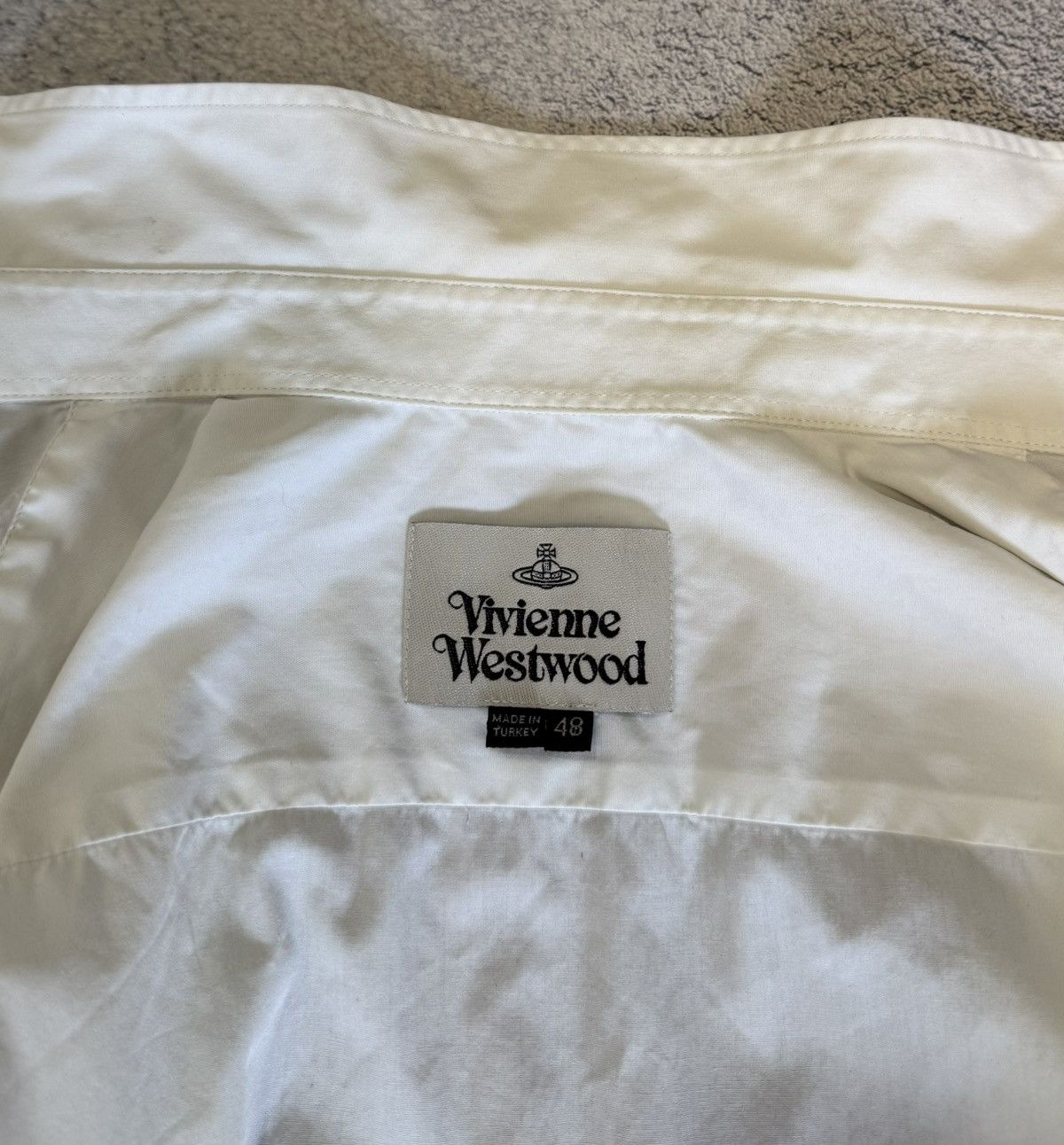 Vivienne Westwood Vivienne Westwood Shirt Logo Button Up Men 48 Long Sleeve Size US M / EU 48-50 / 2 - 6 Thumbnail