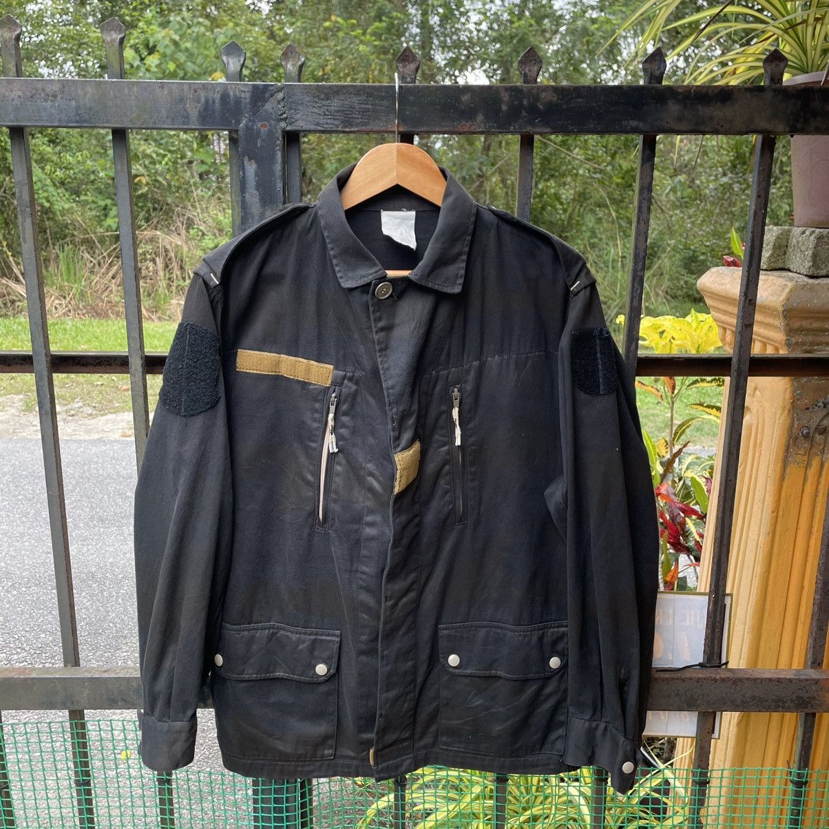 🔥Vintage 90s Military Camo Tactical Buttons Tapped Jacket