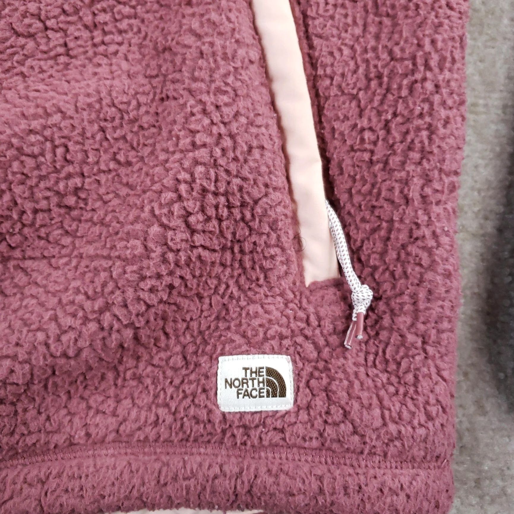 The North Face The North Face Fleece Jacket Womens Large Purple Pink Snap Neck Sherpa Pullover Jacket Size L / US 10 / IT 46 - 6 Thumbnail