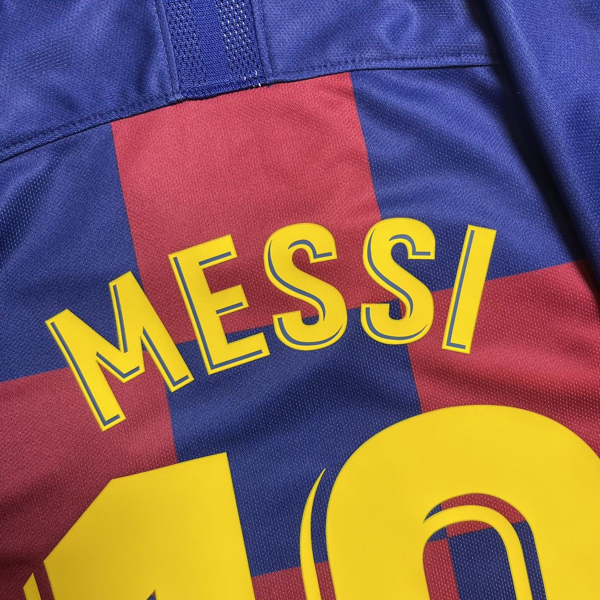 Nike × Vintage NWT BARCELONA NIKE 2019/2020 FOOTBALL HOME JERSEY #10 MESSI Size US M / EU 48-50 / 2 - 12 Thumbnail