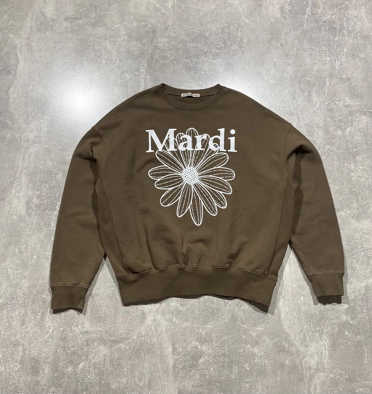 Japanese Brand Mardi Flower Big Logo Sweatshirt Size US S / EU 44-46 / 1 - 1 Thumbnail