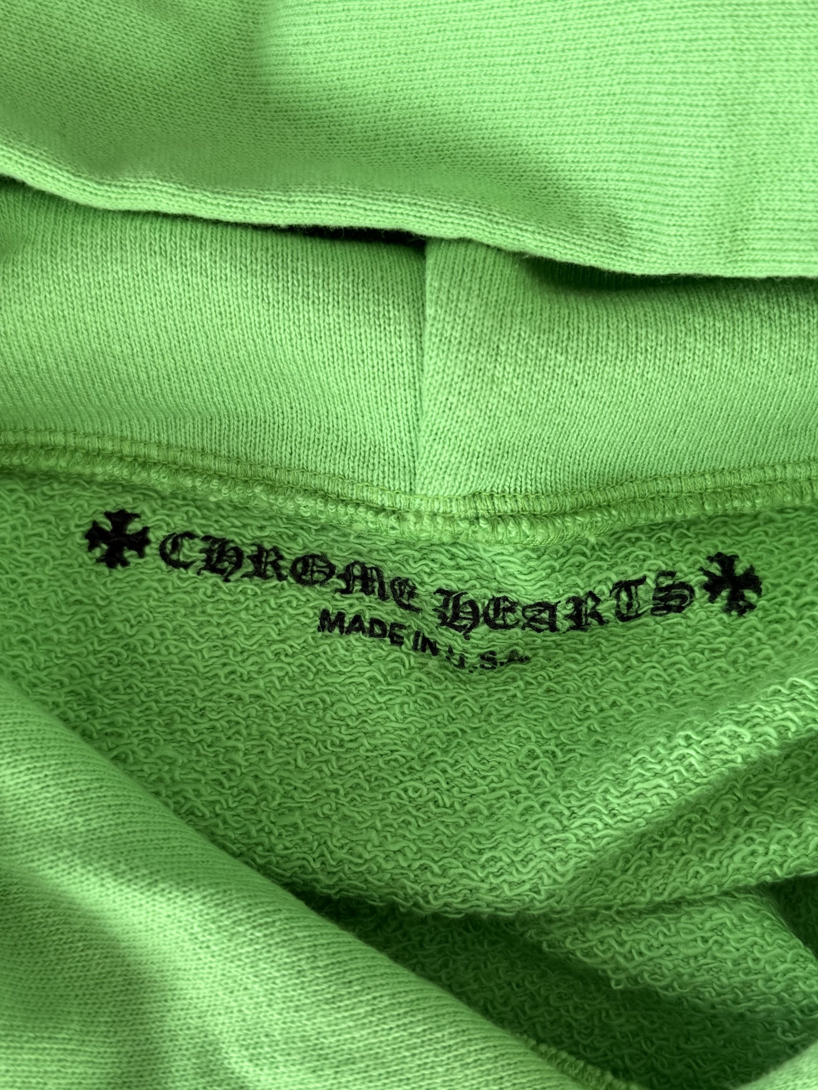 Chrome Hearts Chrome Hearts Green Sex Records Logo Hoodie Size US S / EU 44-46 / 1 - 8 Thumbnail