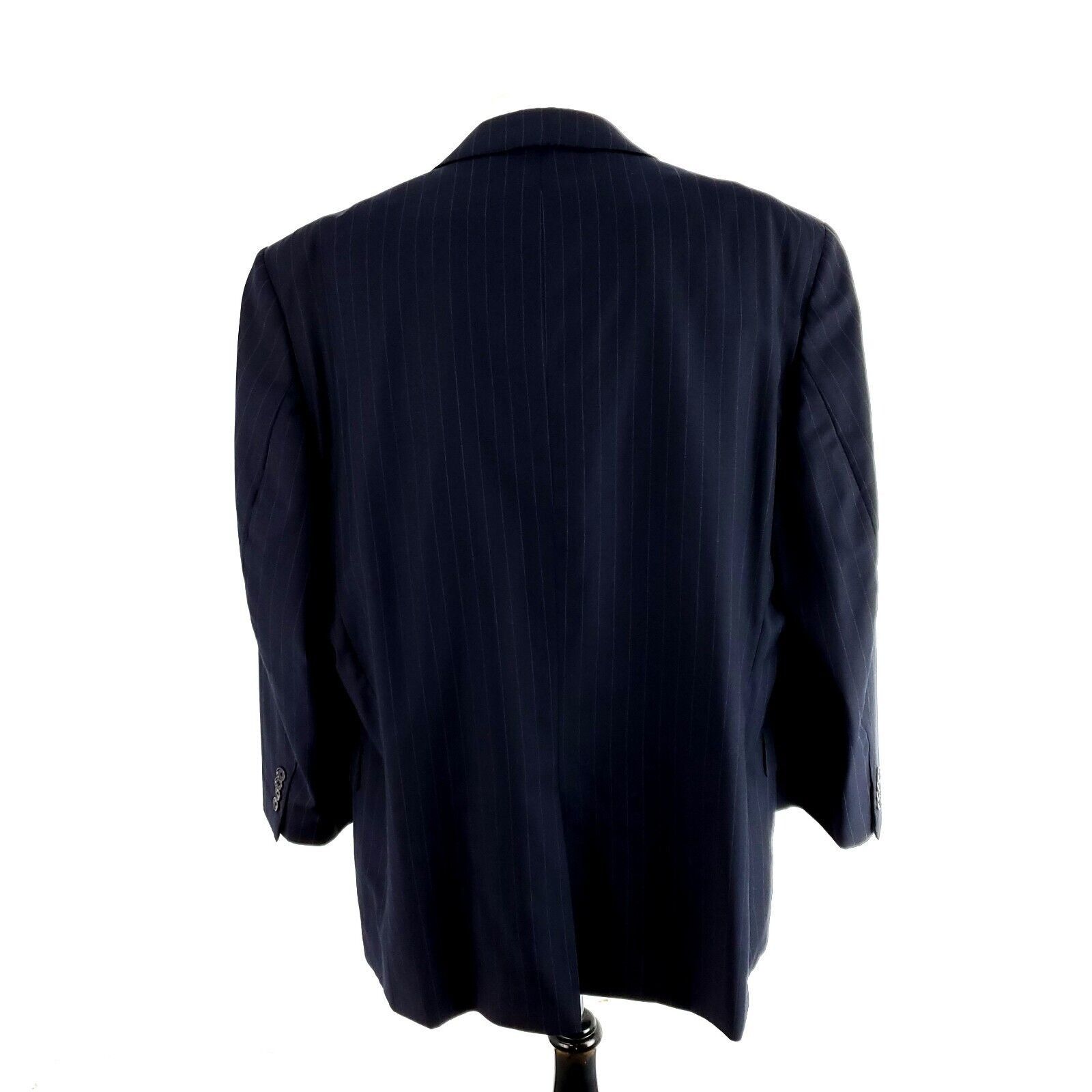 Jos. A. Bank Jos A Bank Signature Gold Wool 2 Button 2 Piece Suit 48L Blu Size 48L - 6 Thumbnail