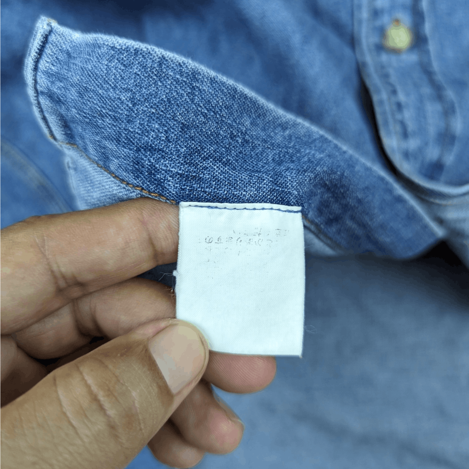 Big John BIG JOHN Jeans Button Up Denim Shirt Flannel Size US M / EU 48-50 / 2 - 11 Thumbnail
