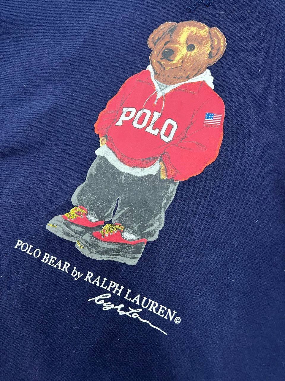 Polo Ralph Lauren Polo Ralph Lauren Polo Bear Crew Neck M Size US M / EU 48-50 / 2 - 8 Thumbnail