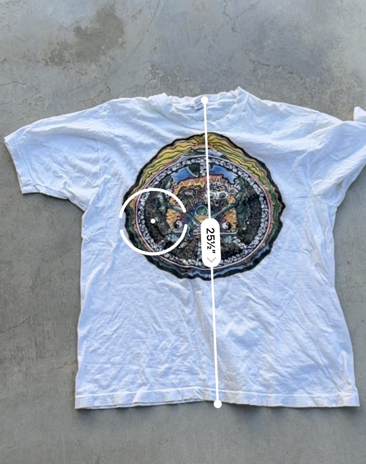Fruit Of The Loom Vintage 1991 Grateful Dead Mandala Tee XL Fruit Of The Loom Size US XL / EU 56 / 4 - 8 Thumbnail