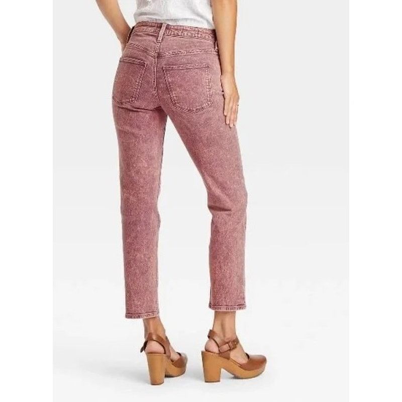 Other Universal Thread Vintage Straight Mauve Jeans 14/32R Size 36" / US 14 / IT 50 - 2 Thumbnail