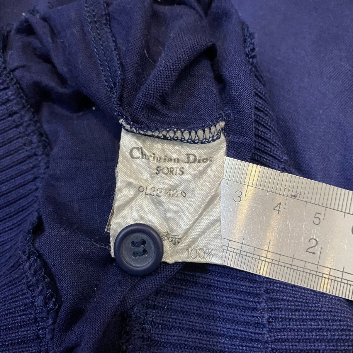 Christian Dior Monsieur Cristian Dior Sports Long Sleeve Half Button Up Size S / US 4 / IT 40 - 10 Thumbnail