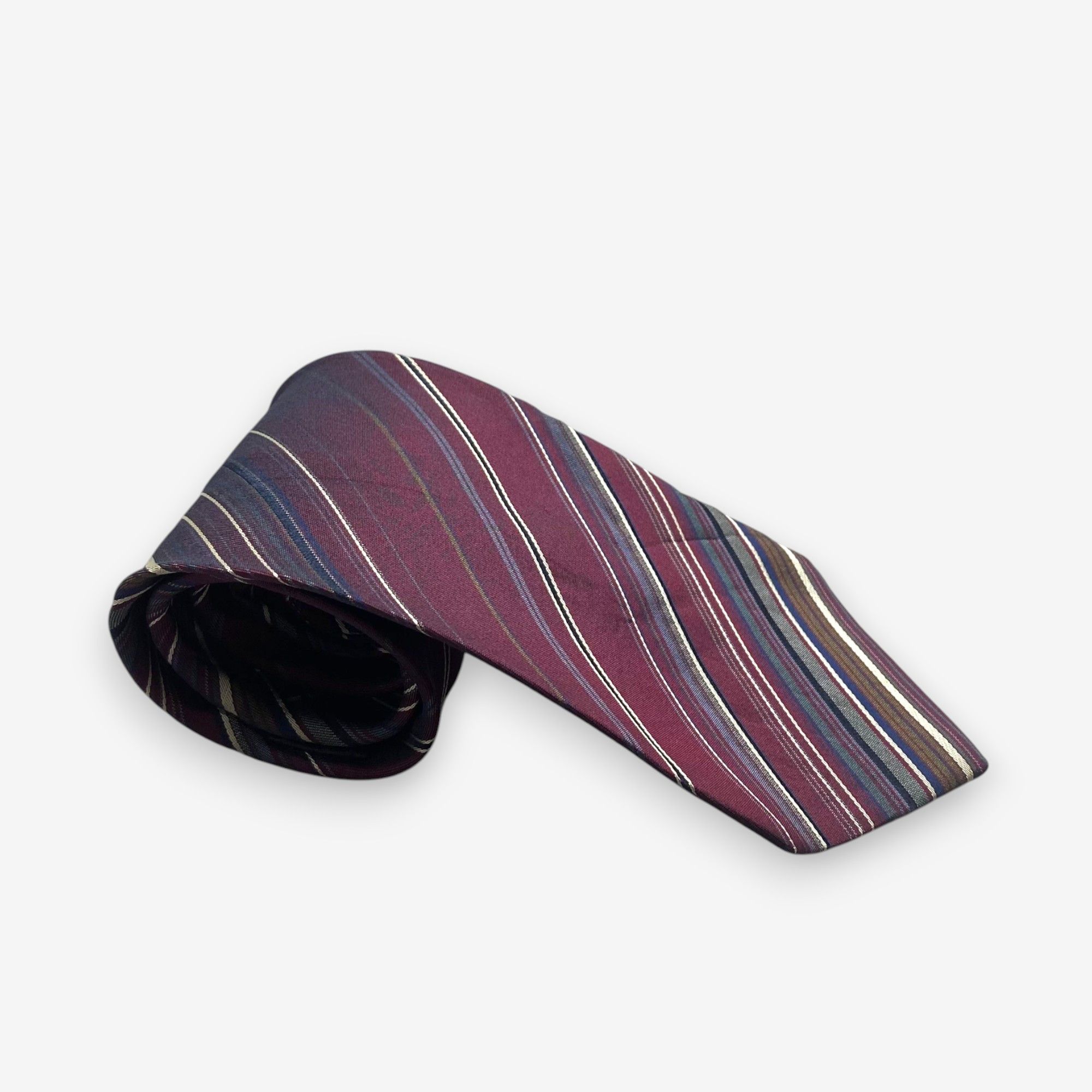 Japanese Brand Vintage Christian Dior SILK Necktie Cravate Pure Silk Size ONE SIZE - 1 Thumbnail
