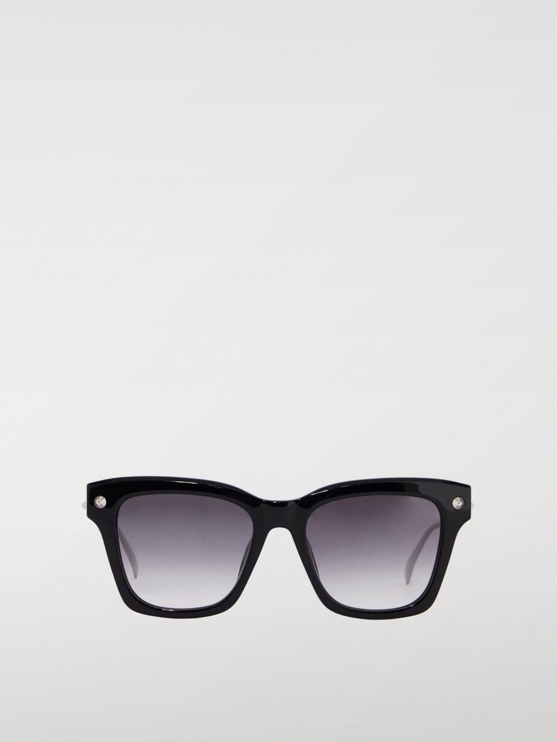 Alexander McQueen o1s22i1n1024 Size: OS / Spike Studs Sunglasses in Black Size ONE SIZE - 1 Thumbnail