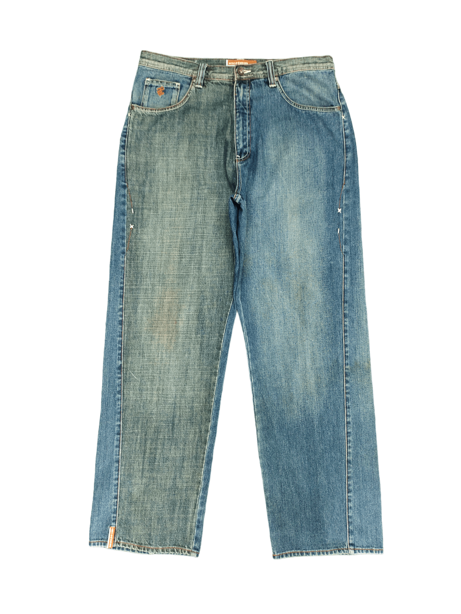 Rocawear Baggy Jeans Rocawear Denim Wide Loose Y2k Streetwear Jnco Size US 36 / EU 52 - 9 Thumbnail