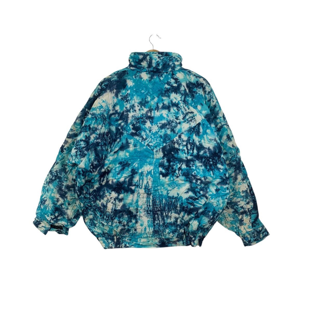 Vintage Vintage BALI APPLE HOUSE Abstract Hand Made Jacket Size 3XL / US 20-22 - 5 Thumbnail