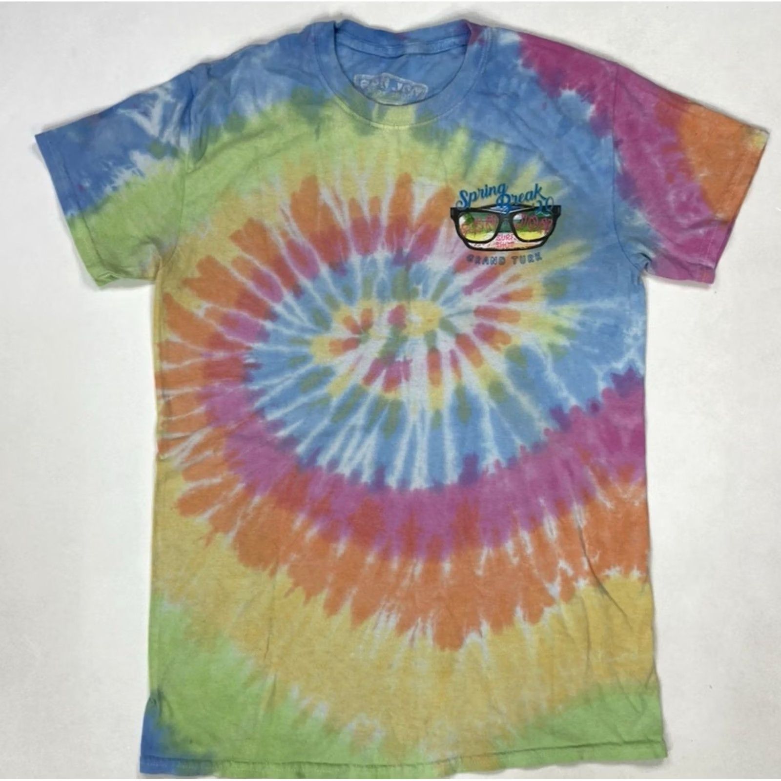 Ron Jon Surf Shop Ron Jon Surf Shop T-Shirt Women Small Tie Dye Crew Neck Short Sleeve Multicolor Size S / US 4 / IT 40 - 3 Thumbnail