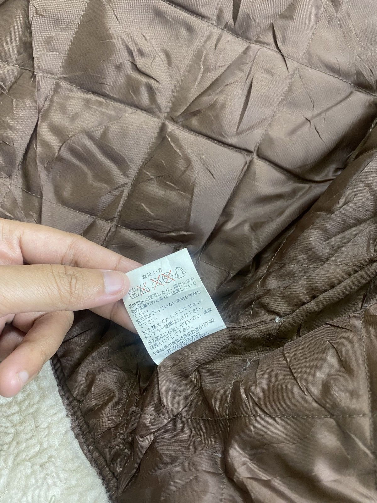 Wrangler Vintage Wrangler B3 Suede Shearling Lined Sherpa Jacket Size US XS / EU 42 / 0 - 12 Thumbnail