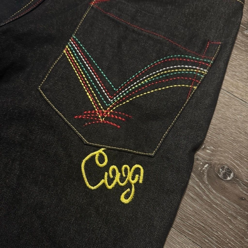 Coogi Coogi Denim Shorts Size 32 Black Size US 32 / EU 48 - 5 Thumbnail
