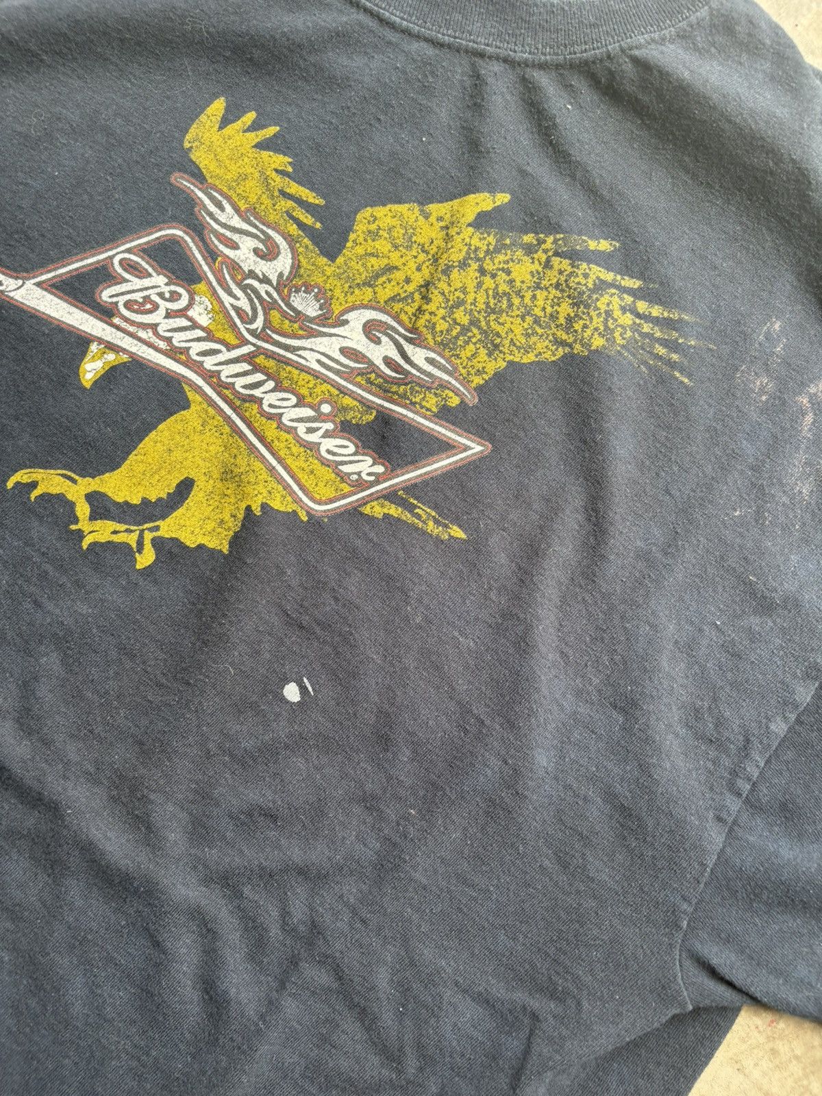 Budweiser Vintage Y2K Budweiser T-Shirt Size US XXL / EU 58 / 5 - 3 Thumbnail