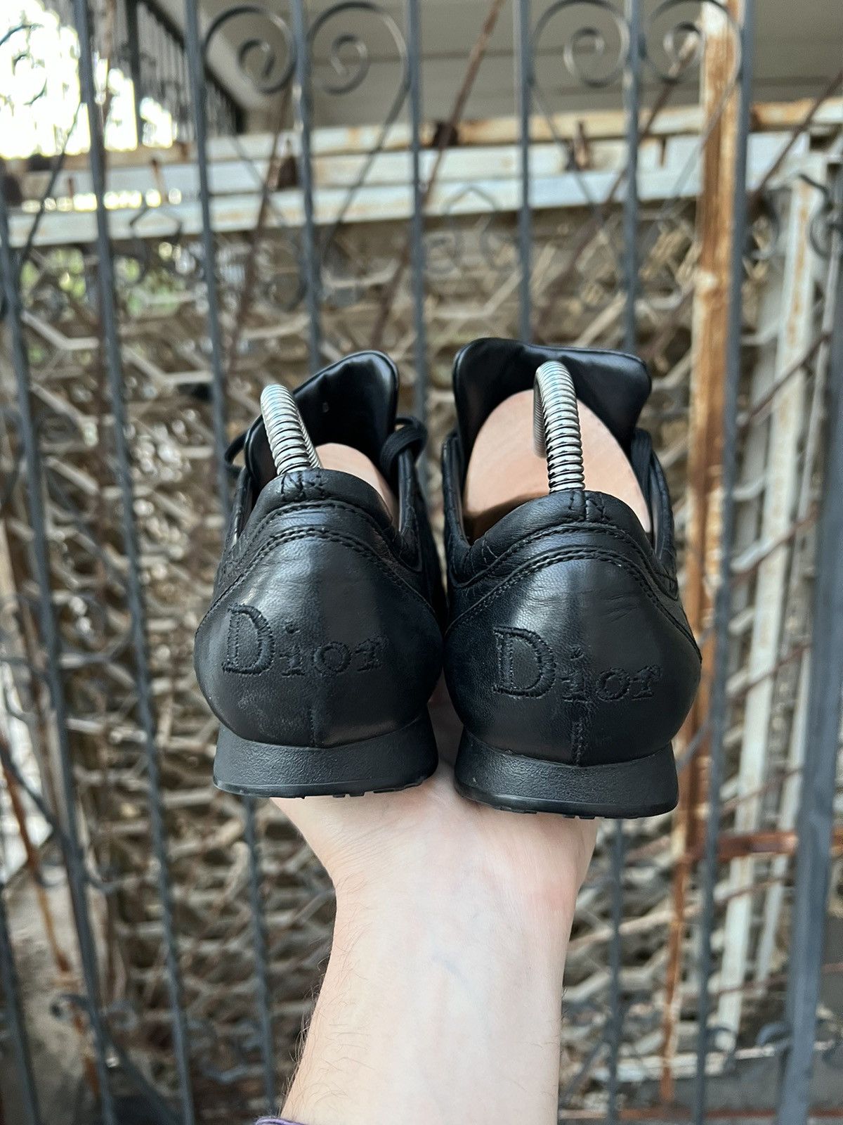 Dior Dior Leather Trainers Vintage Size US 7.5 / IT 37.5 - 4 Thumbnail
