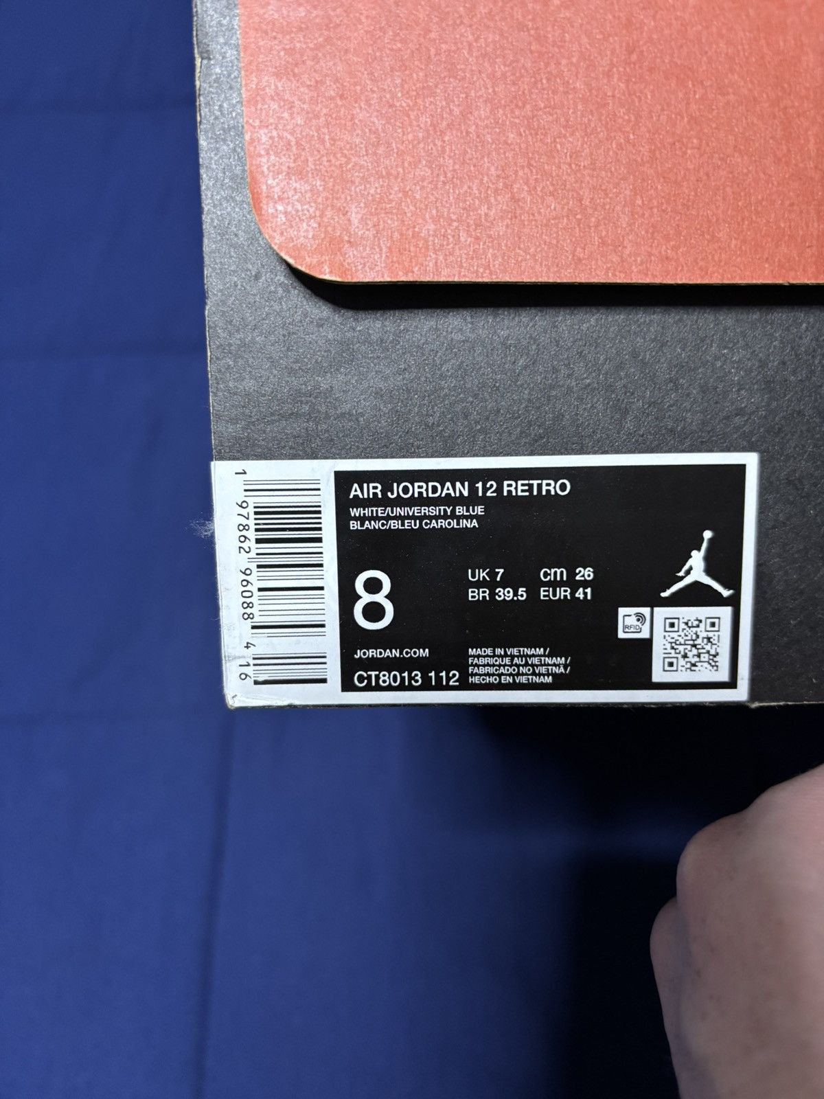 Jordan Brand Jordan 12 Retro Melo 2025 Size 8 Size US 8 / EU 41 - 9 Thumbnail