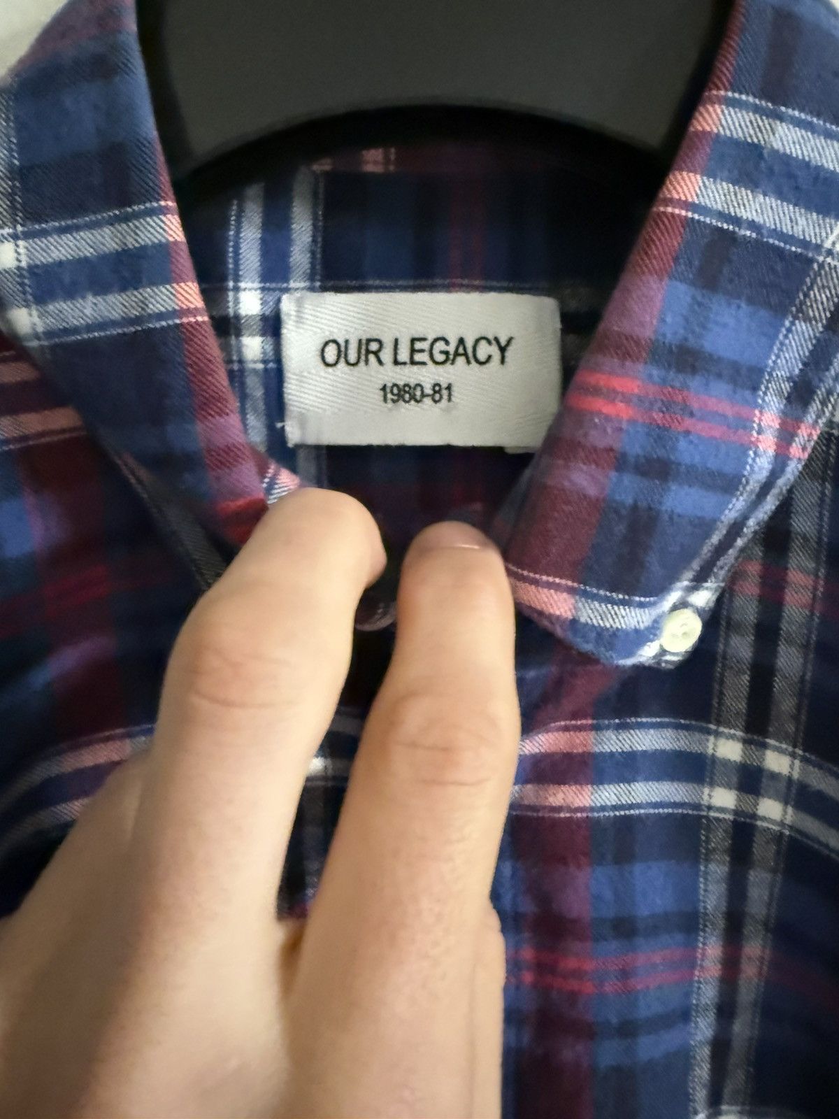 Our Legacy 1980-81 Flannel Shirt Size US M / EU 48-50 / 2 - 2 Thumbnail