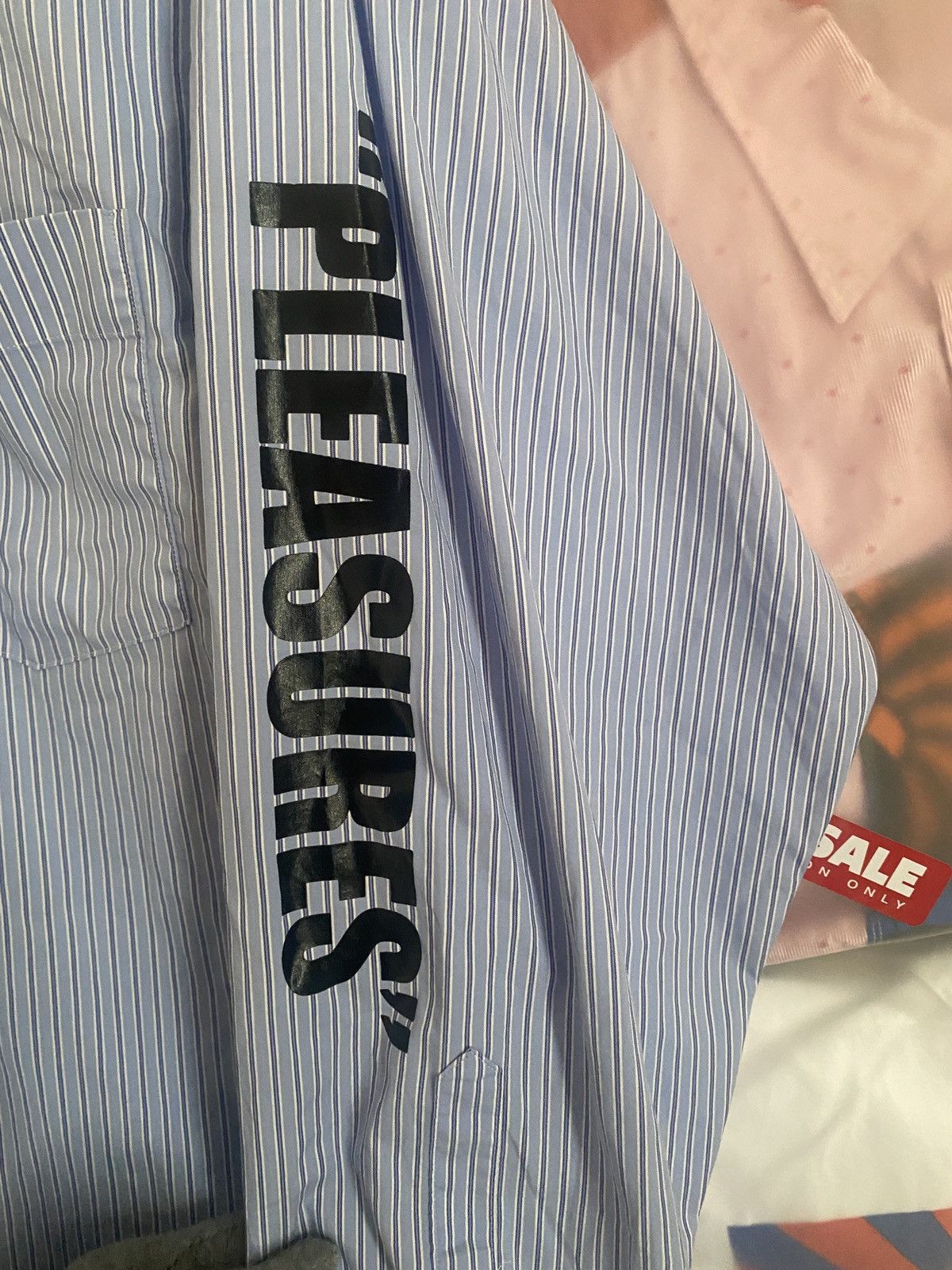 Japanese Brand Pleasure X Monkey Time Shirt Printed Music Record Size US L / EU 52-54 / 3 - 4 Thumbnail