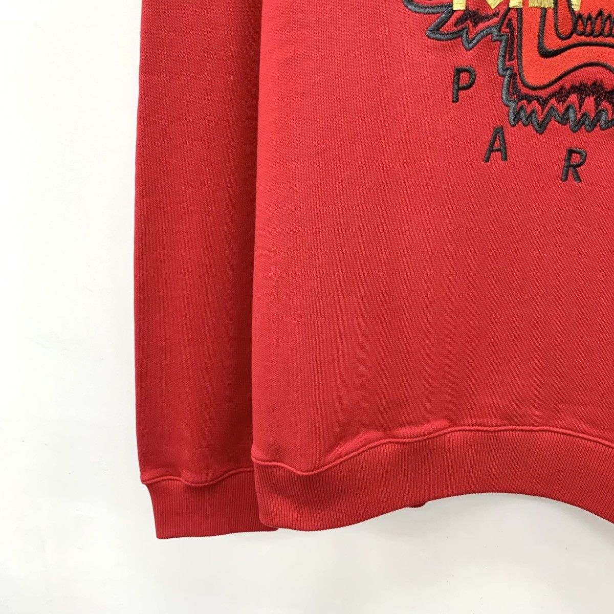 Kenzo Kenzo Tiger Head Logo Letter Long Sleeve Sweatshirt K26WX Size US XXL / EU 58 / 5 - 4 Thumbnail