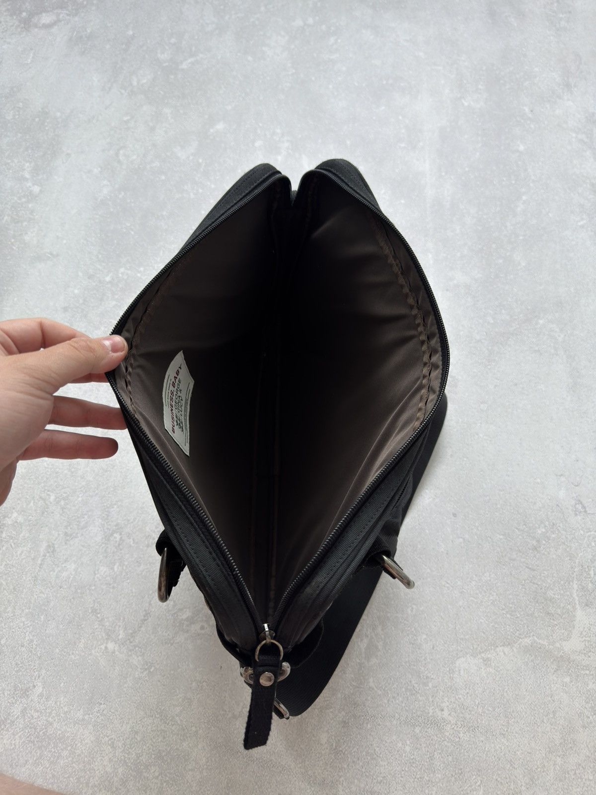 George Gina & Lucy × Japanese Brand × Vintage Vintage George Gina & Lucy Business Baby Black Shoulder Bag Size ONE SIZE - 9 Thumbnail