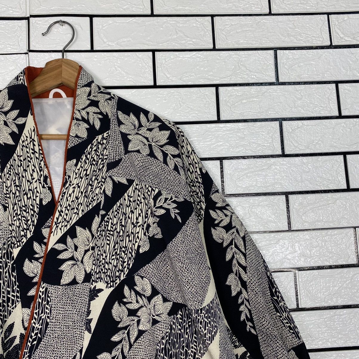 Japanese Brand 📌Vintage Bomber Jacket Over Print Leaf Unbrand Issey Miyake Size US M / EU 48-50 / 2 - 7 Thumbnail