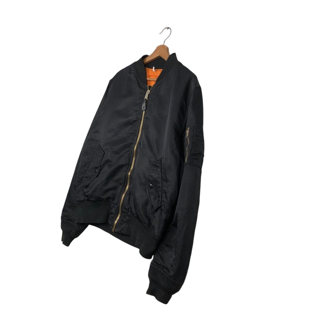 Alpha Industries 🔥VINTAGE BOMBER JACKET REVERSIBLE ALPHA INDUSTRIES USA Size US XL / EU 56 / 4 - 4 Thumbnail