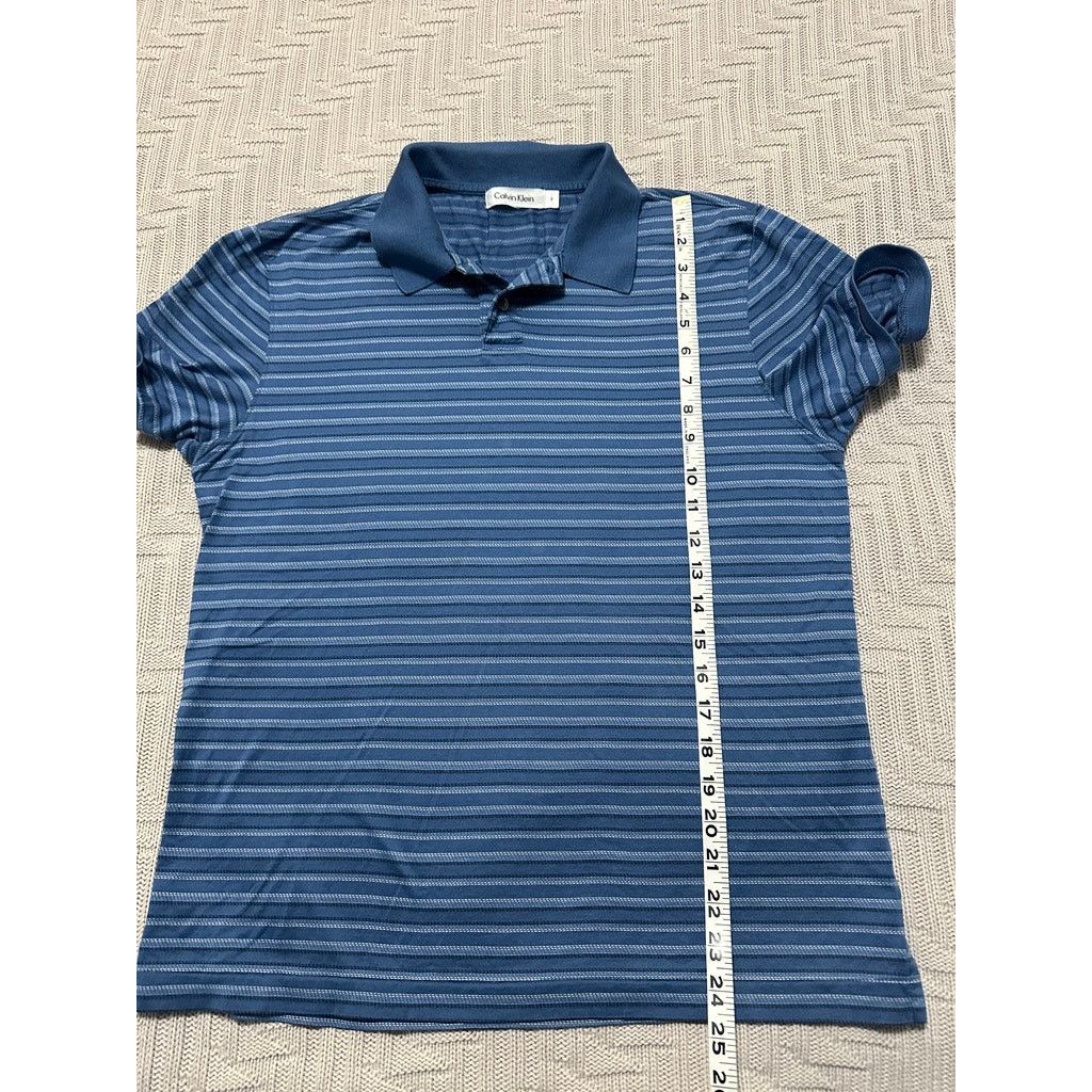 Calvin Klein Calvin Klein blue striped polo size S Size US S / EU 44-46 / 1 - 7 Thumbnail