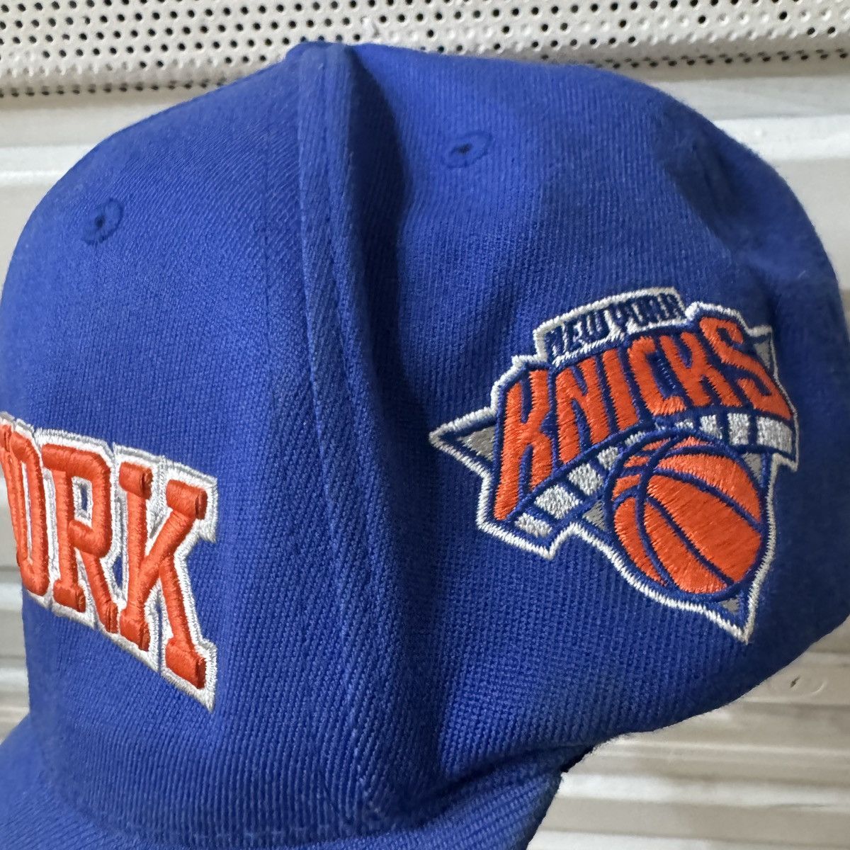 Mitchell & Ness MITCHELL & NESS NYK NEW YORK KNICKS FLEX 110 SNAPBACK Size ONE SIZE - 4 Thumbnail