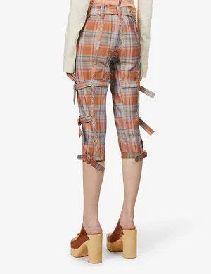 Acne Studios o1y0725 Tapered Leg Casual Pant in Multicolor Size 26" / US 2 / IT 38 - 4 Thumbnail