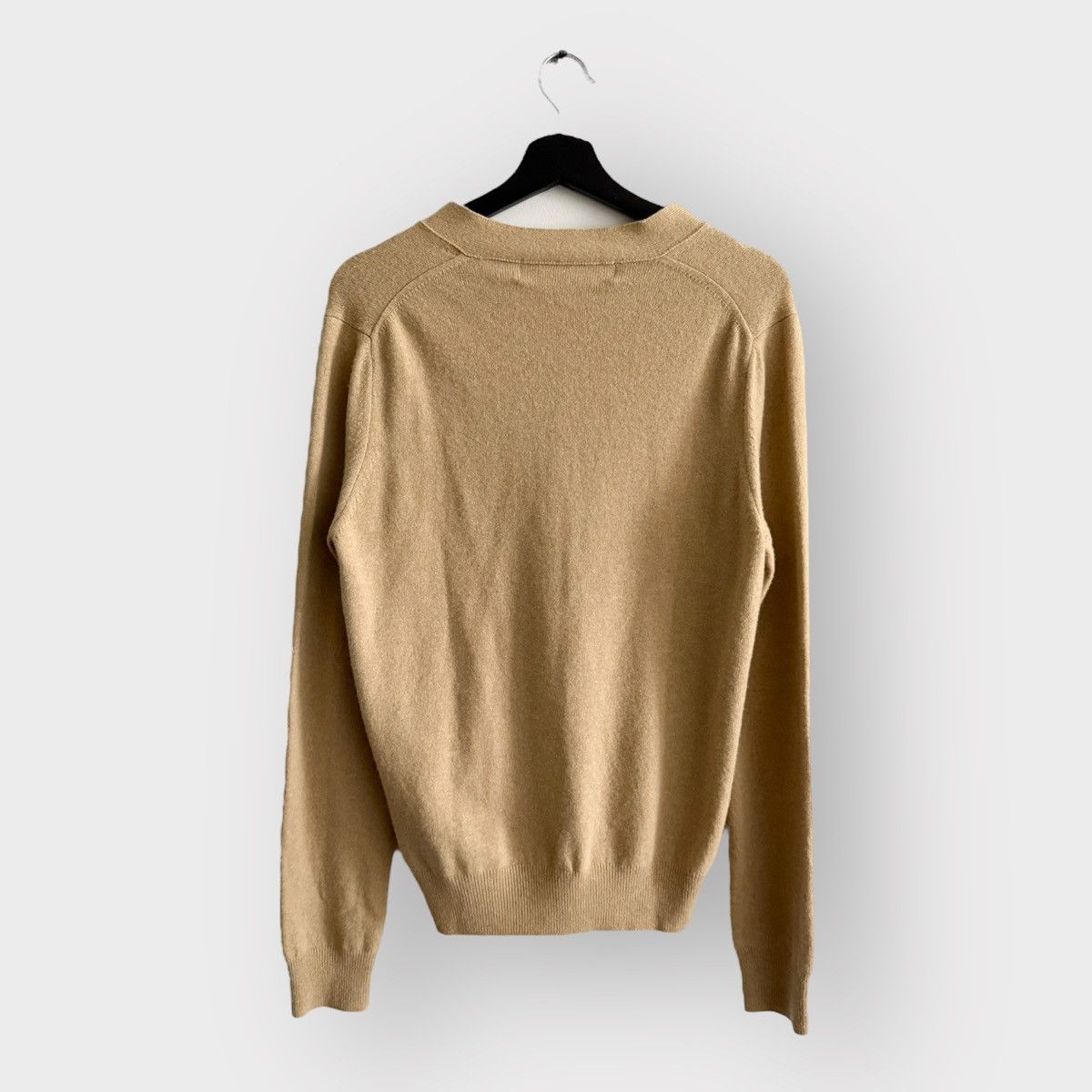 Comme des Garcons RARE! Comme des Garcons PLAY White Heart Cardigan Sweater Size US M / EU 48-50 / 2 - 2 Thumbnail