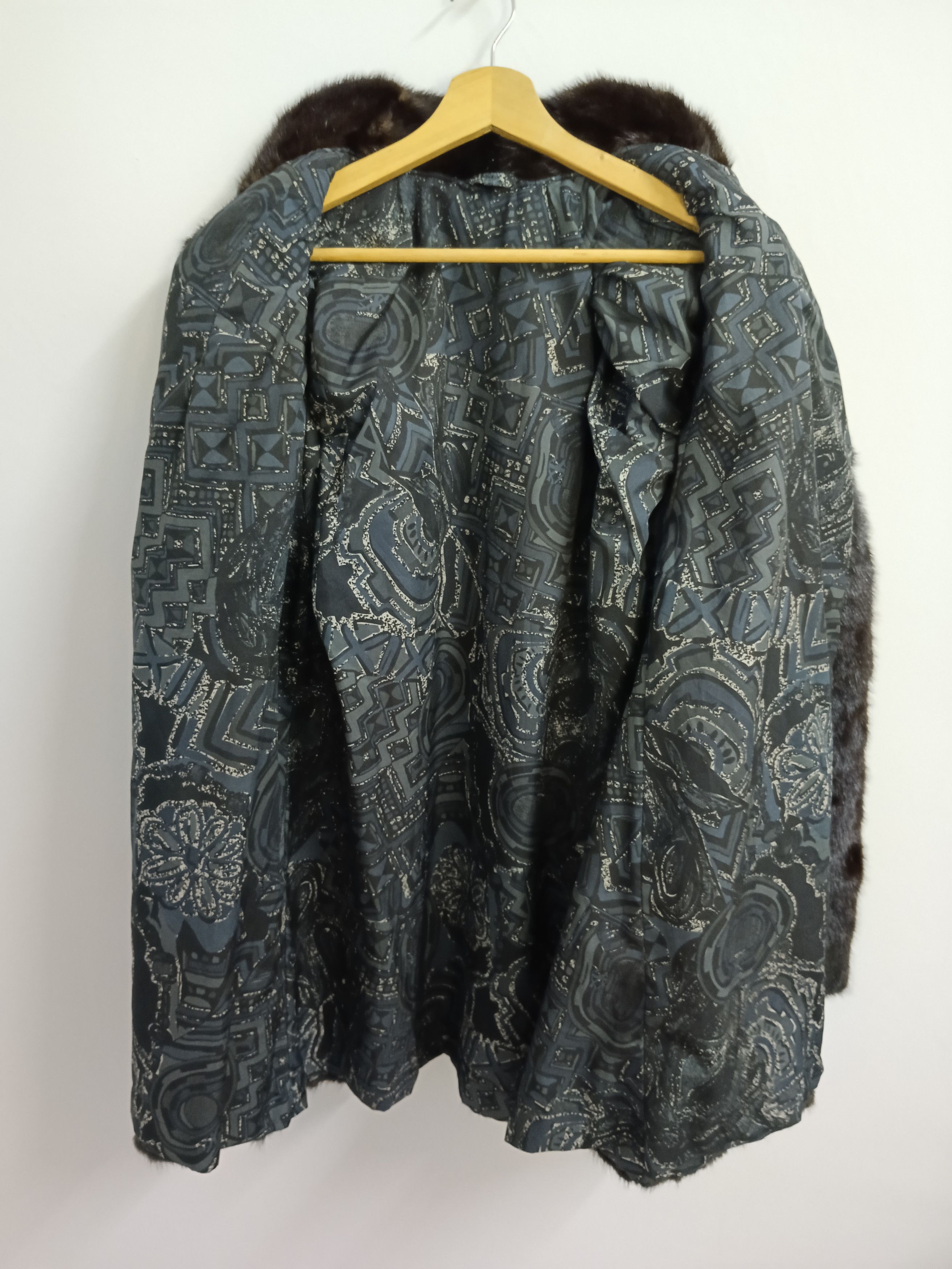 Vintage Vintage DASCO Dark Ranch Real Mink Fur Coat Size M / US 6-8 / IT 42-44 - 3 Thumbnail