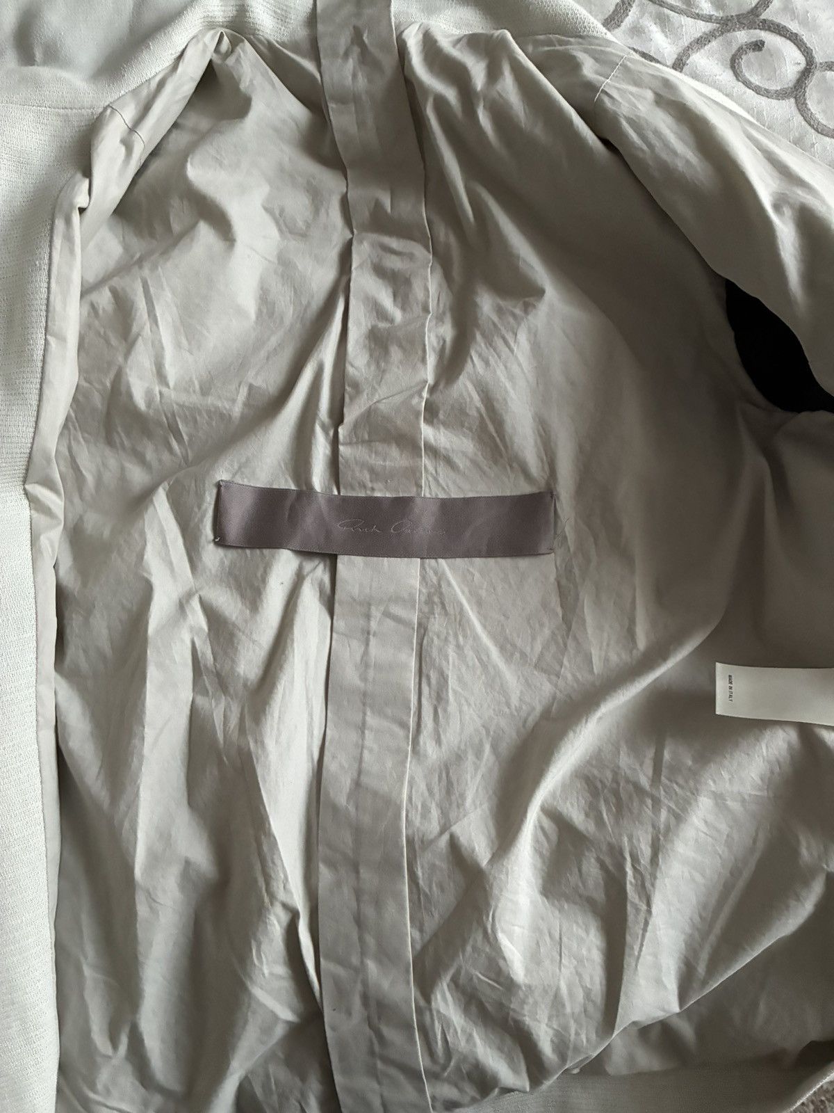 Rick Owens Rick owens linen bomber jacket Size S / US 4 / IT 40 - 6 Thumbnail