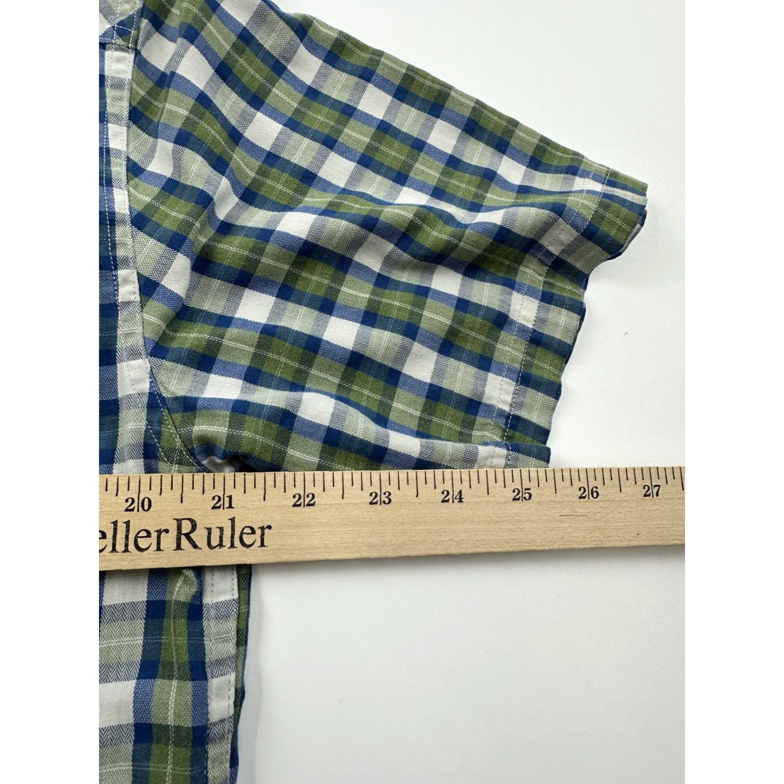 Pendleton Pendleton Shirt Mens Medium Green Blue Plaid Mt Hood Oregon Short Sleeve Outdoor Shirt Size US M / EU 48-50 / 2 - 7 Thumbnail