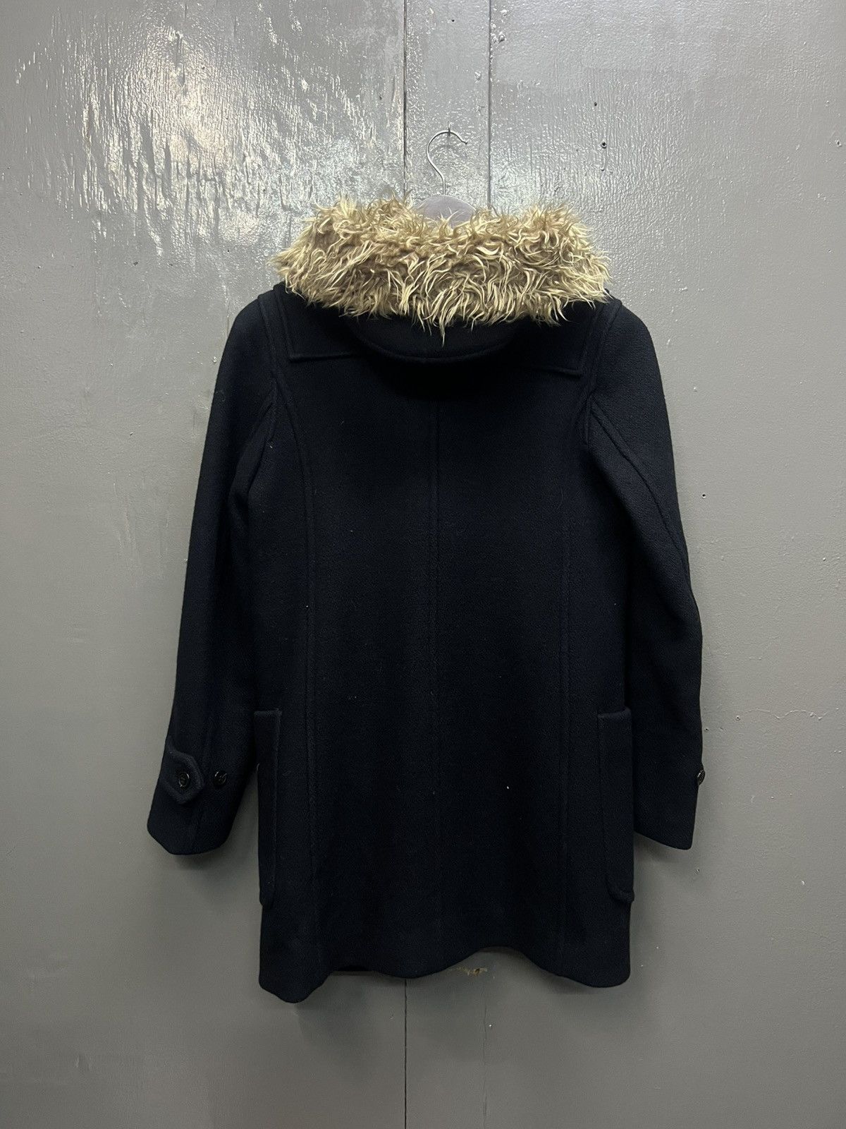 Sunao Kuwahara Sunaokuwahara Wool Coat With Fleece Lined Hoodie Size S / US 4 / IT 40 - 5 Thumbnail