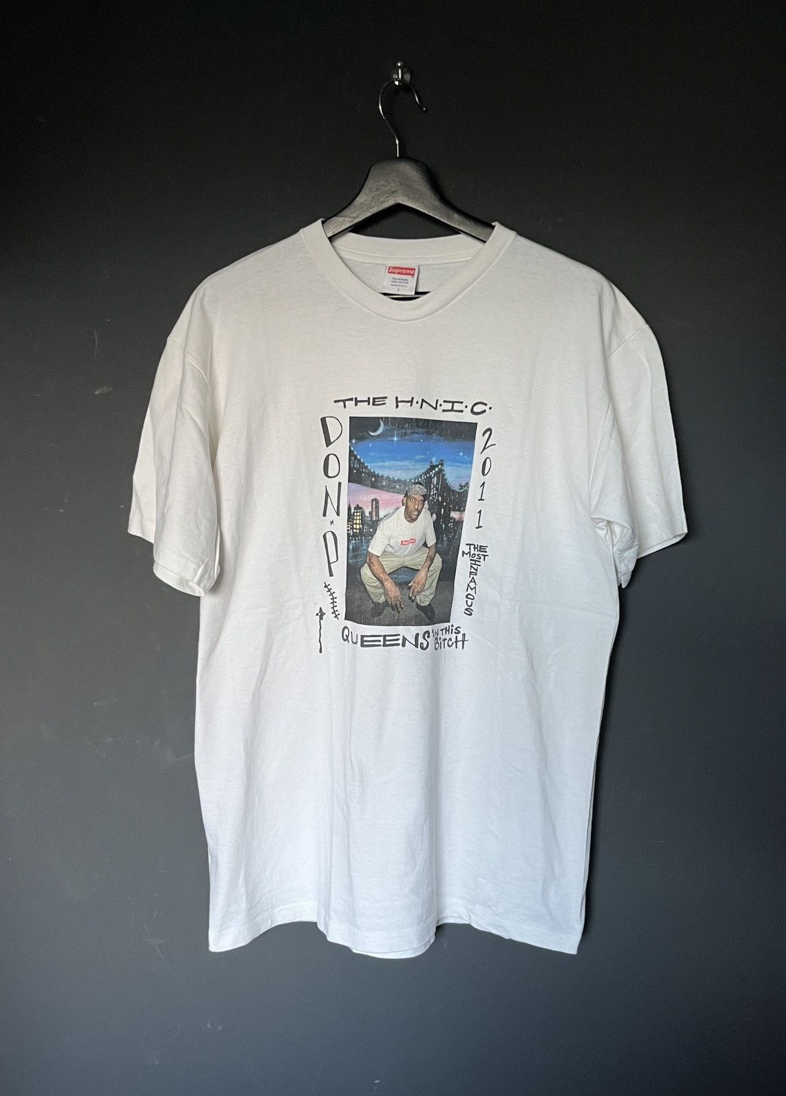 SS11 Supreme x Prodigy HNIC Photo T-Shirt Size Large