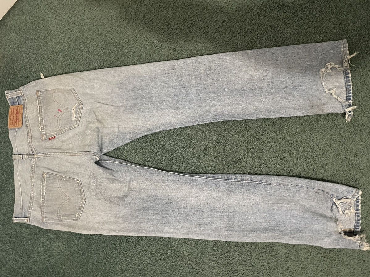 Levi's × Vintage 🔥 Vintage Levi’s 501 🔥 light blue fade Size US 32 / EU 48 - 5 Thumbnail
