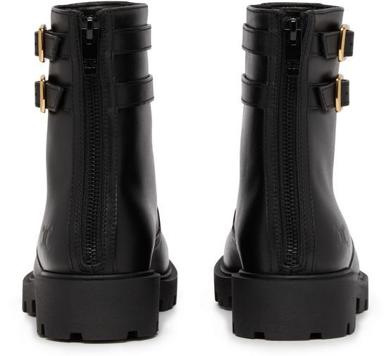 Celine o1bcso1str1225 356723554C Double Buckle Zipped Boots Black Size US 11 / IT 41 - 3 Thumbnail
