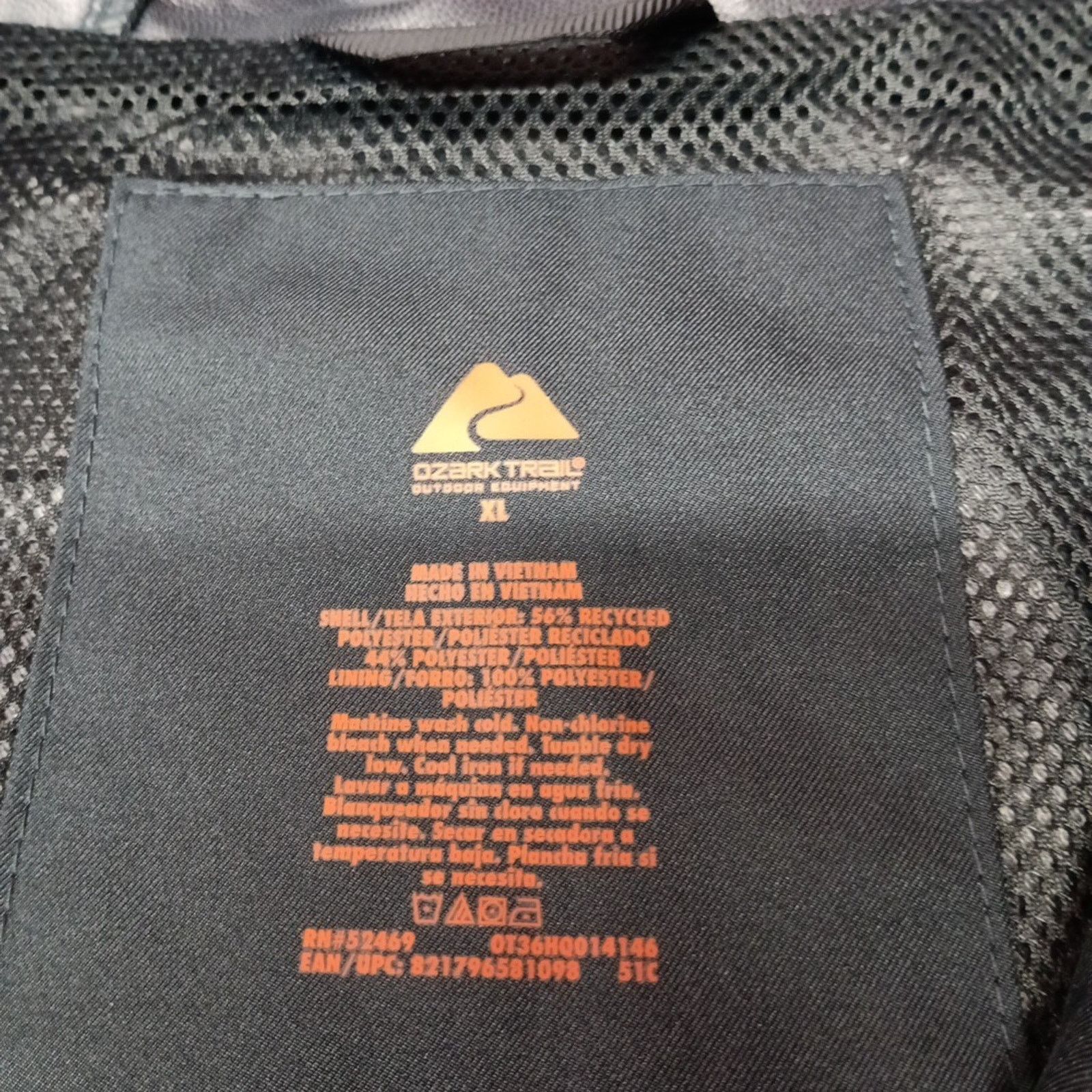 Other Ozark Trail Rain Jacket Men's Size XL Gray Waterproof Hooded Size US XL / EU 56 / 4 - 6 Thumbnail