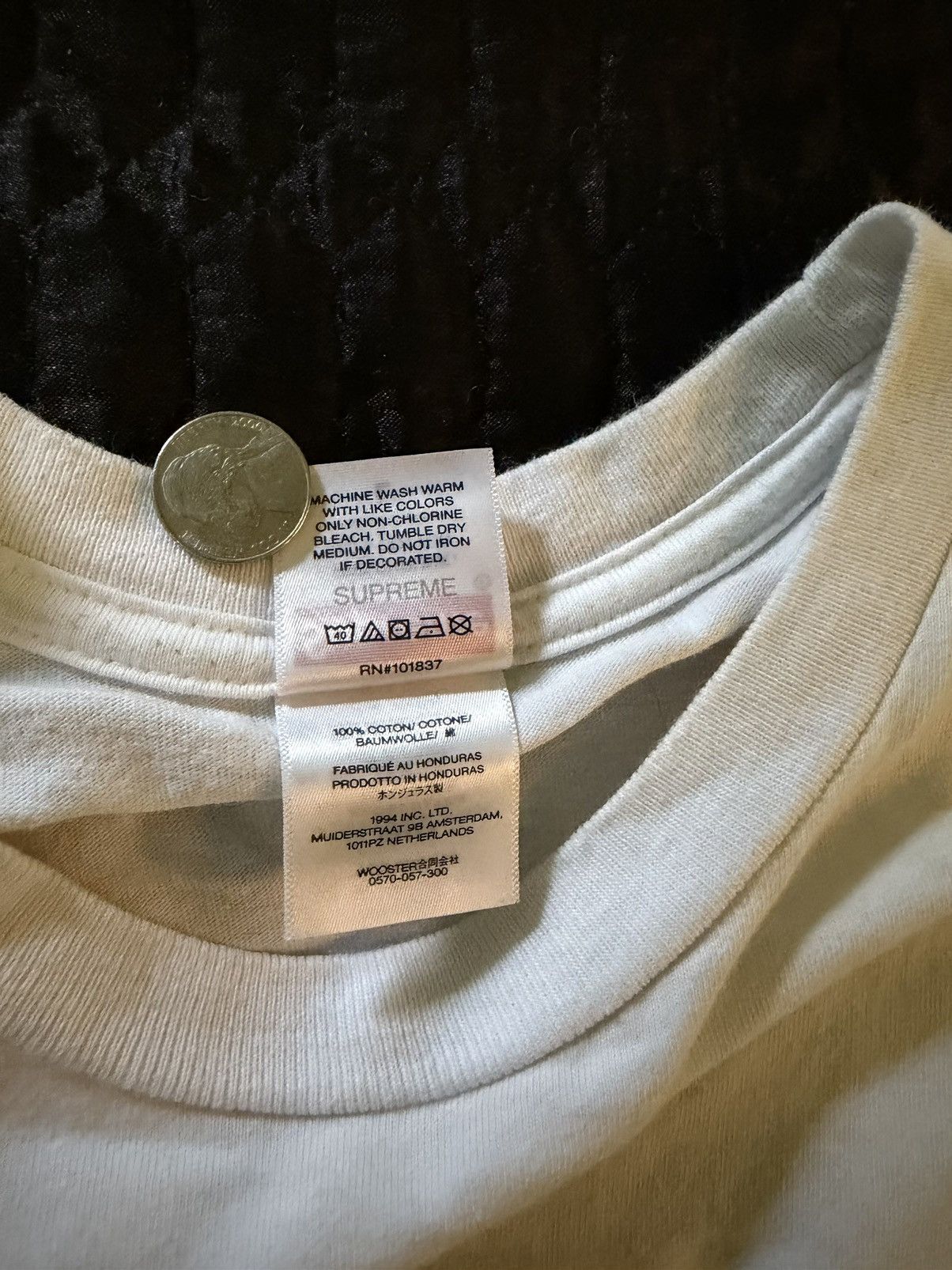 Supreme Supreme x sterling ruby box logo tee Size US L / EU 52-54 / 3 - 4 Thumbnail