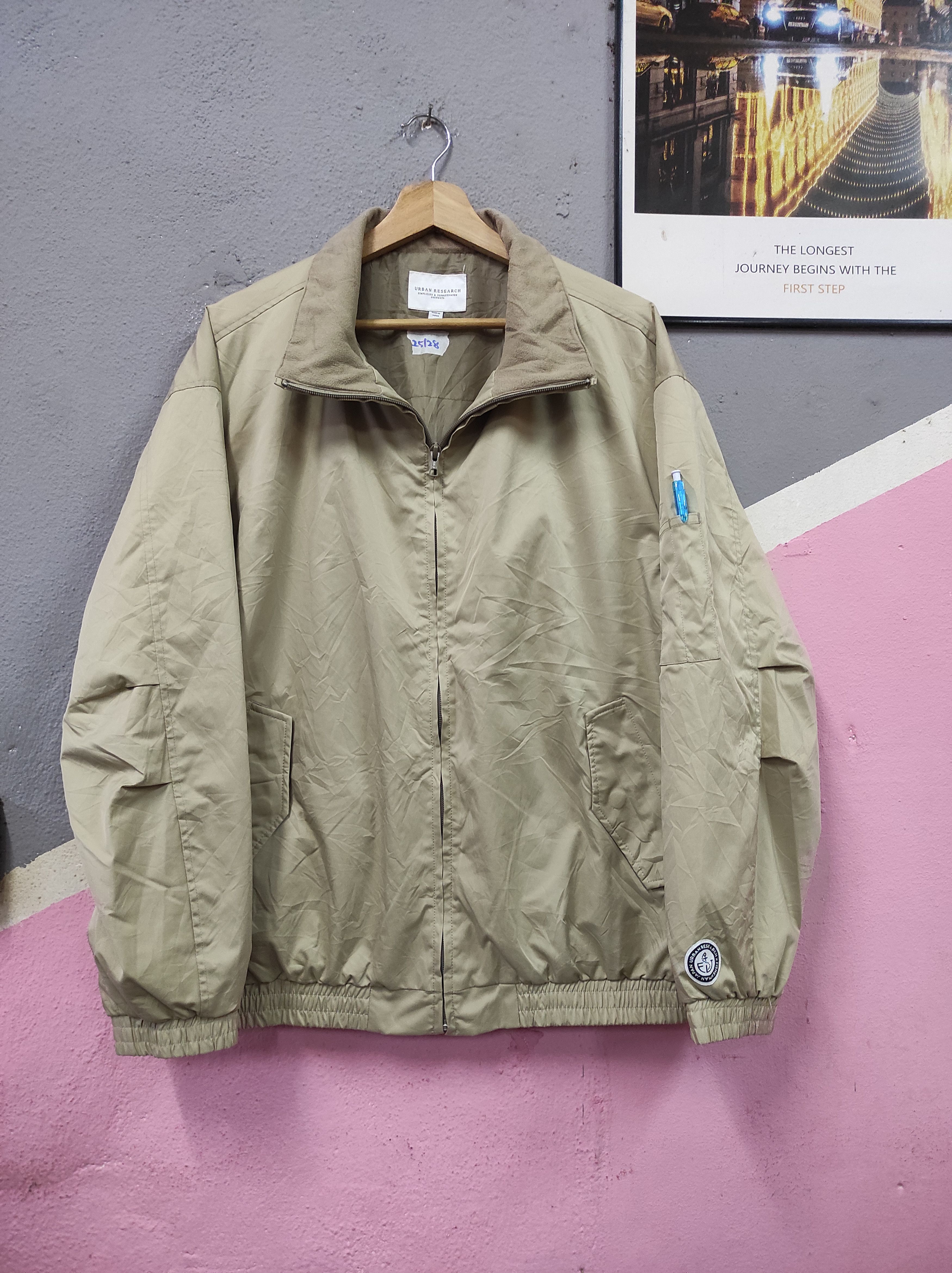 URBAN RESEARCH DOORS × Urban Heritage URBAN RESEARCH X FISHERMAN JAPAN BOMBER JACKET Size US L / EU 52-54 / 3 - 1 Thumbnail