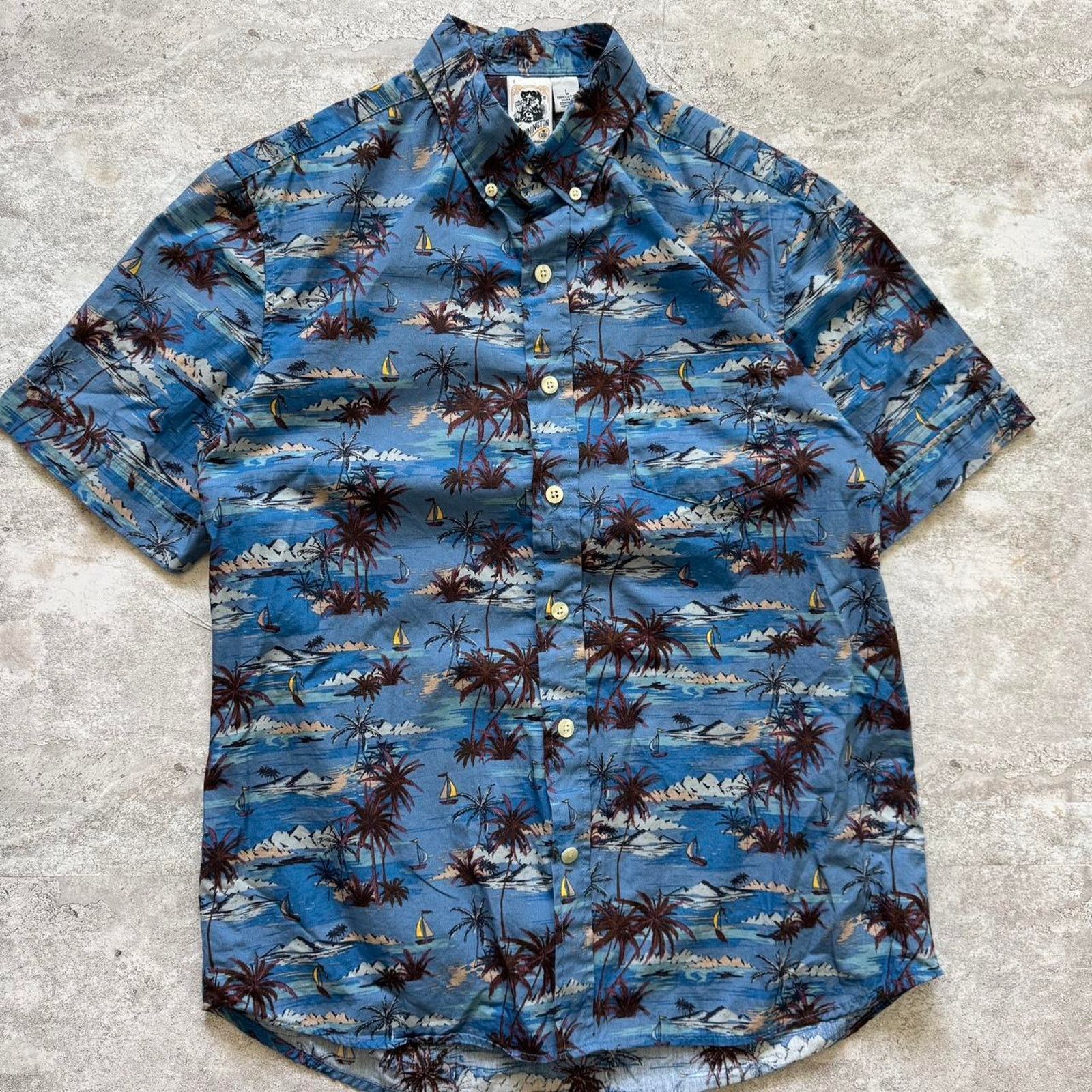 Kennington Ltd. Kennington Men’s Island Hawaiian Shirt – Size Large Size US L / EU 52-54 / 3 - 1 Thumbnail