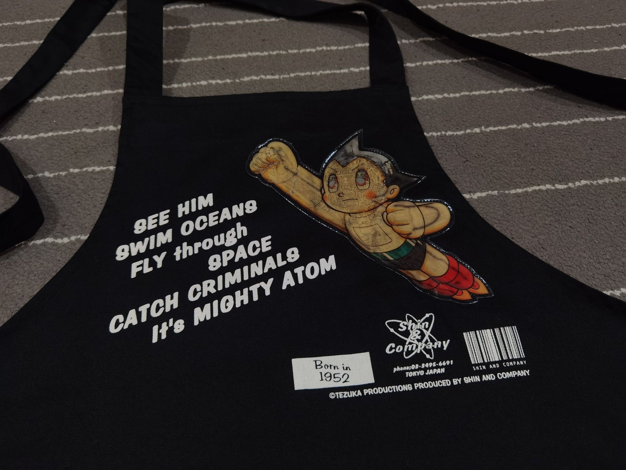 Anime RARE ASTRO BOY 3d apron XS to S 1863 Size ONE SIZE - 6 Thumbnail